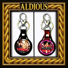 ALDIOUS LIVE UNLIMITED DIFFUSION 🇦🇺TWO EXCLUSIVE LEATHER KEYCHAINS 🇦🇺