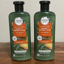 Herbal Essences Conditioner Mango  Potent Aloe Curl Definer 13.5 fl oz Set of 2