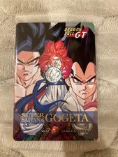 Dragon Ball GT Carddass Gogeta Super Saiyan 4