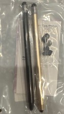 Stylus Pens for Touch Screens with 6 Extra Tips Gold And Black 2 Pack