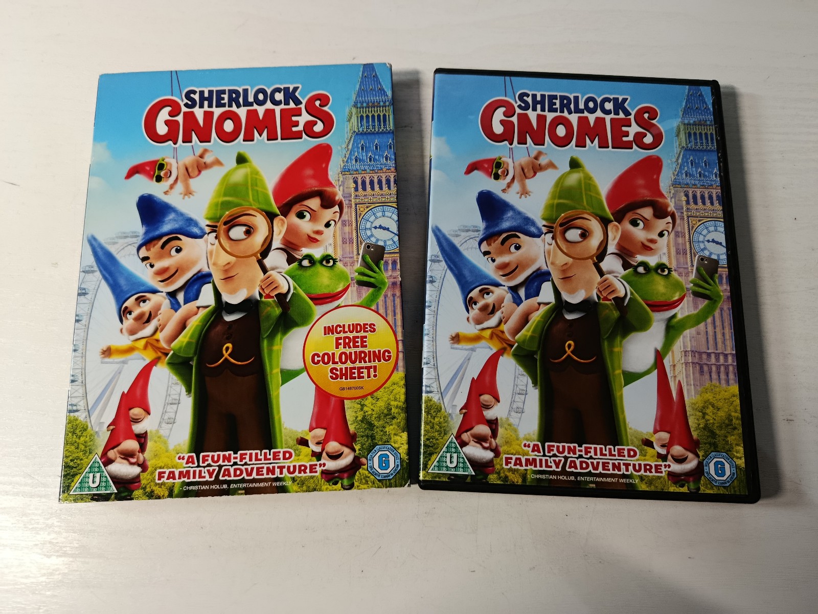 Sherlock Gnomes - DVD + Extras English German Italian Turkish Region 2 Am
