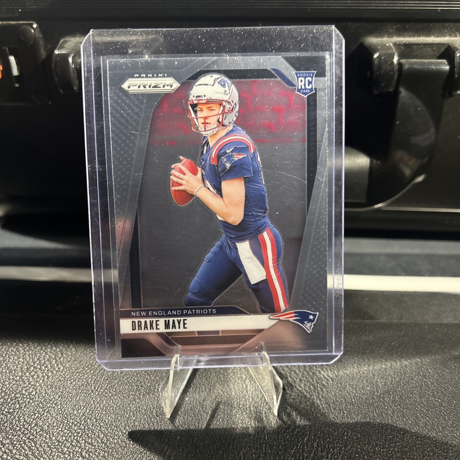 2024 Prizm Drake Maye Base Rookie Card RC #329 Patriots