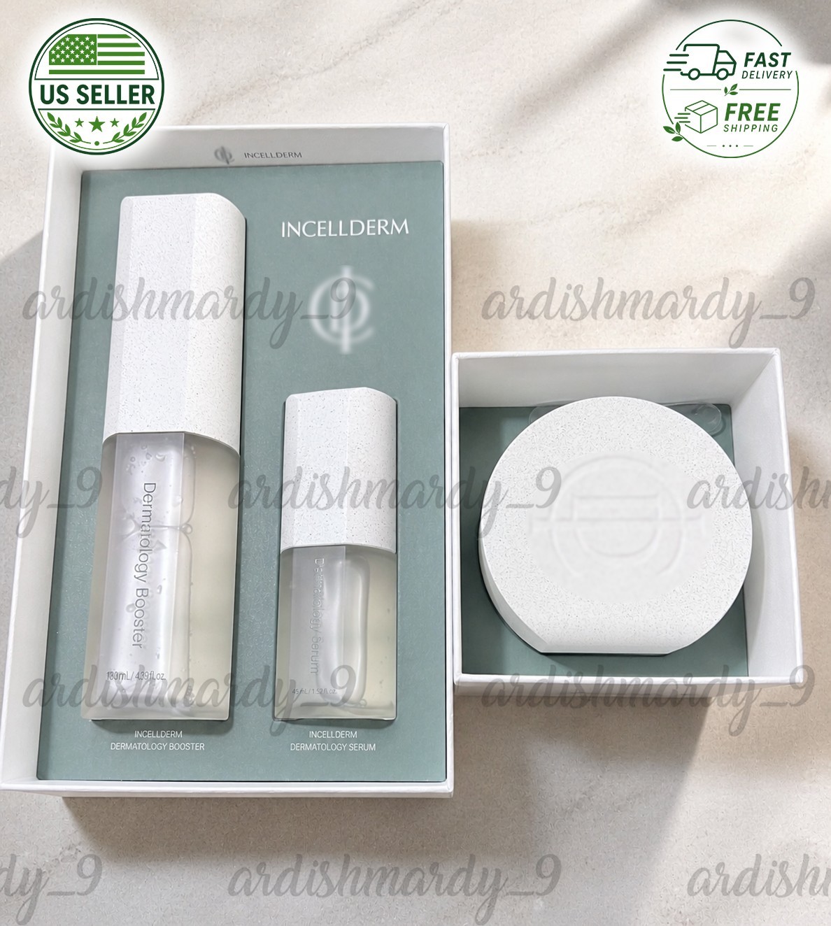 JUEGO INCELL.DERM: 3 Dermatology First Package EX Booster + Serum + Crema Activa