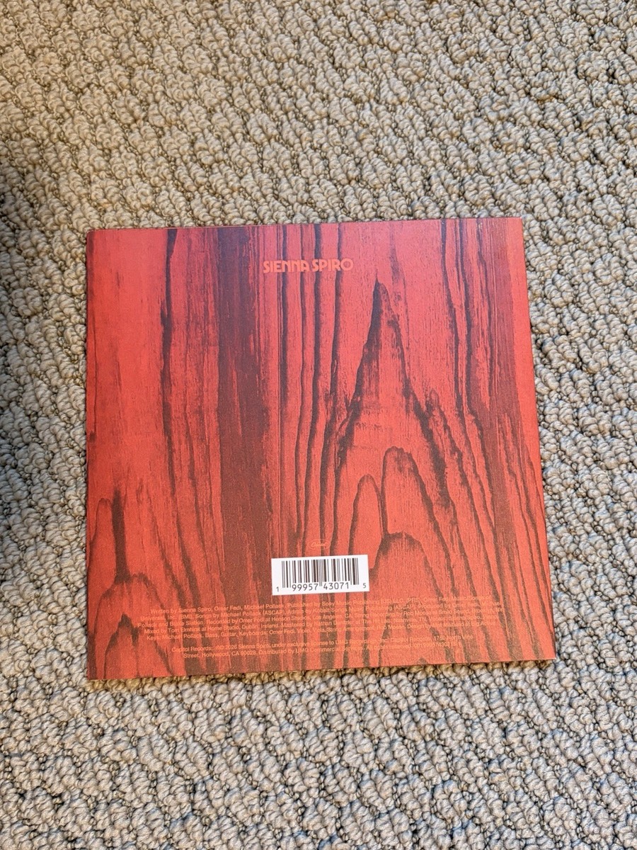 SIGNED IN HAND DIE ON THIS HILL VINYL ORANGE SIENNA SPIRO LIMITED