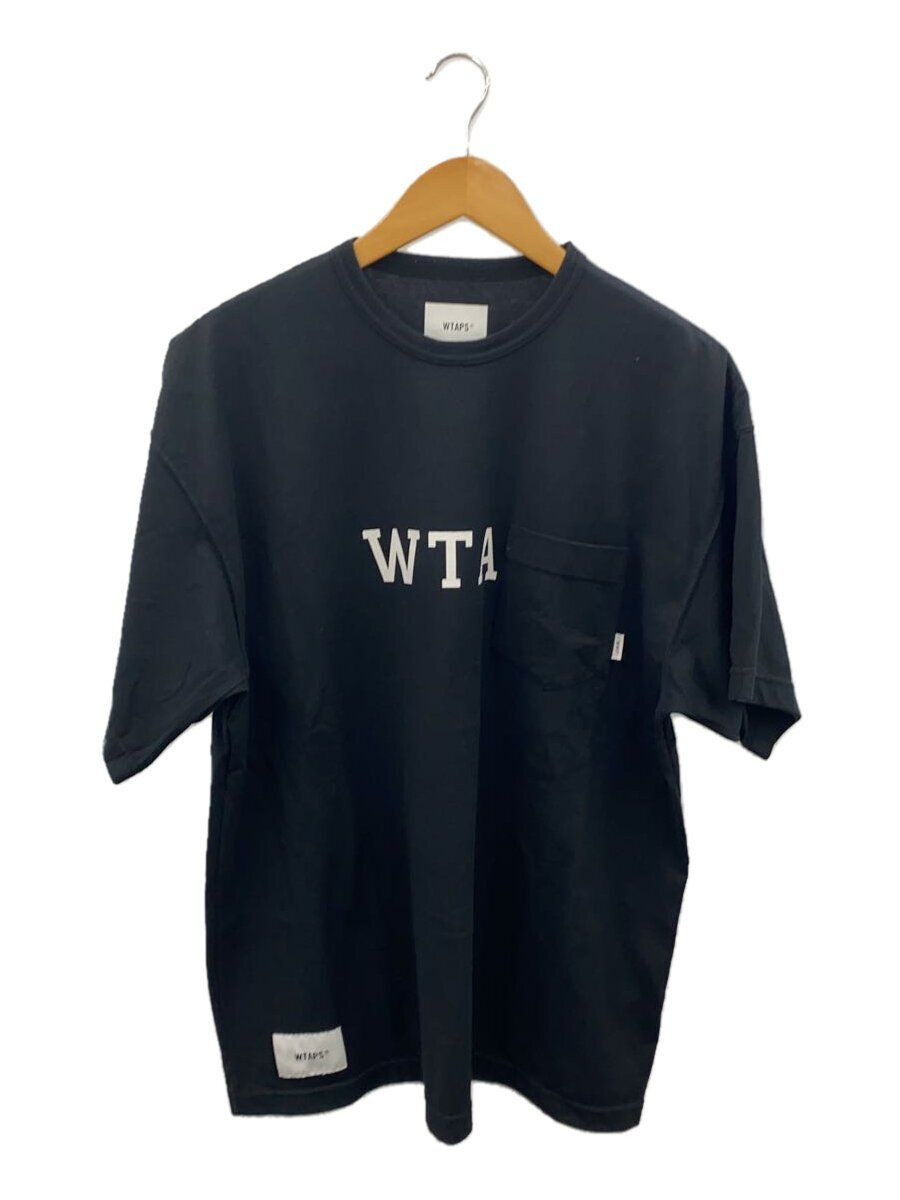 NEIGHBORHOOD T-shirt 23SS DESIGN 01 SS CTPL.COLLEGE 3 COTTON Black 