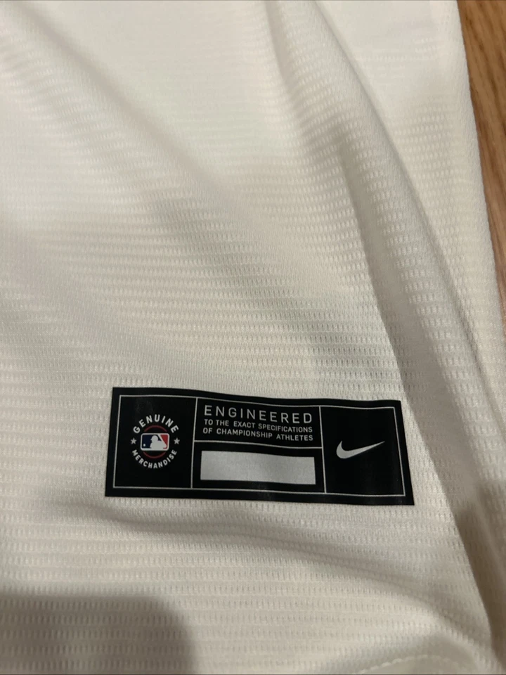 NIKE MLB MILWAUKEE BREWERS YOUTH WHITE HOME LIMITED Blank JERSEY Sz L NWT Boys - Image 2 of 4