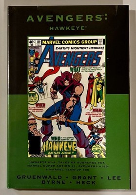 Marvel Premiere Classic #22 AVENGERS: HAWKEYE New/Sealed HC