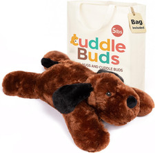 5Lbs Weighted Dog Stuffed Animal for Sensory Needs, 20'' Plush Dog, Weighted Stu