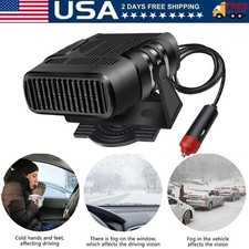 Car Heater 12V 120W Portable Electric Heating Fan Defogger Defroster Demister