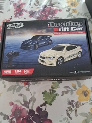 RC Drift Car Racing 1/64 Scale Desktop Remote Control Car 4WD
