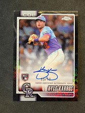 Kyle Karros Logofractor 2026 Black /10 Auto