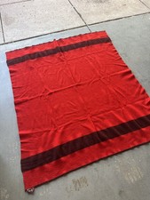 Vintage 1950s Faribo Wool Blanket Faribault Mills MN