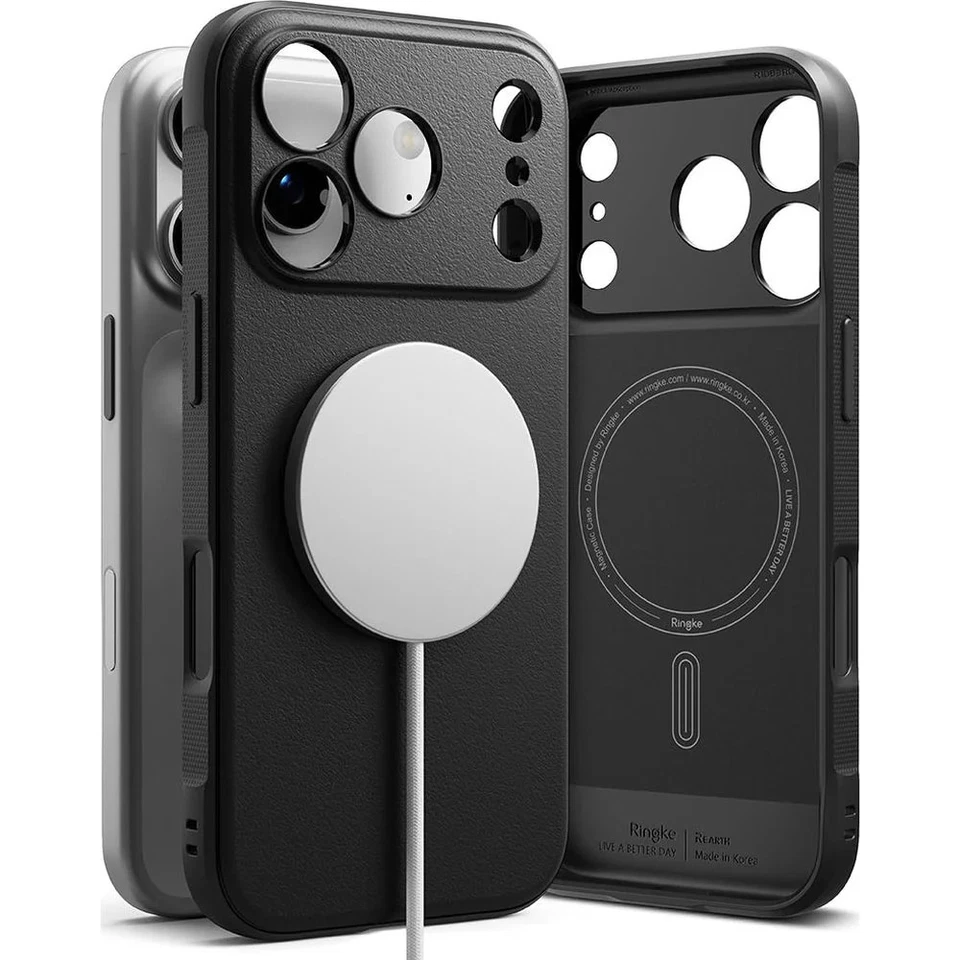 Handyhülle für iPhone 17 Pro Ringke Case Cover Schutz Hülle Etui Hülle Schwarz