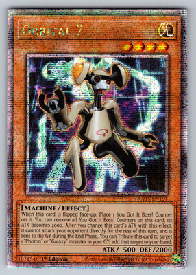 Orbital 7 Yugioh RA04-EN197 Quarter Century Secret Rare QCR NM