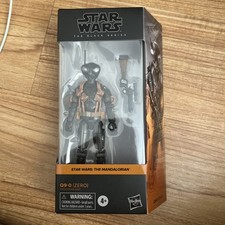 Star Wars 6 Black Series Q9-0 ZERO - MAN 11 NIB Sealed Mandolorian