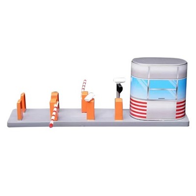 1/64 Parking Toll Lot Repair Shop Traffic Tool Scene Model Props For Siku Alto D