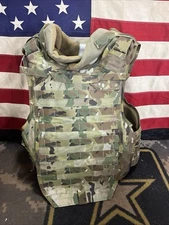 KDH Plate Carrier System TOGC Multicam X Small w/ All Soft Armor RARE