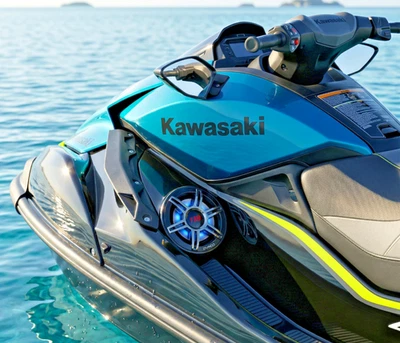 6.5" Coques  supports pour haut-parleurs Jet Ski Audio Kawasaki Ultra 2025-2026 - Photo 1/2