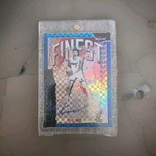 Topps Finest Autographs Kel'el Ware Miami Heat #67/99 Hard Signed Basketball