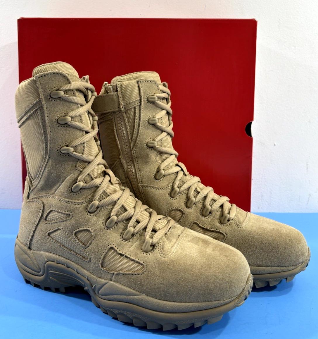 Reebok Men\'s Tan Stealth Boots reebok_rb8850_rb885_rapid_resp  main image 4