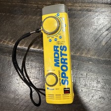 Vintage MDR Sports Walkman Radio AM/FM With Wrist Band One World