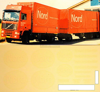 Volvo Nord Spedition Danemark Dk 1 87 Truck Decal Lkw Abziehbild Ebay