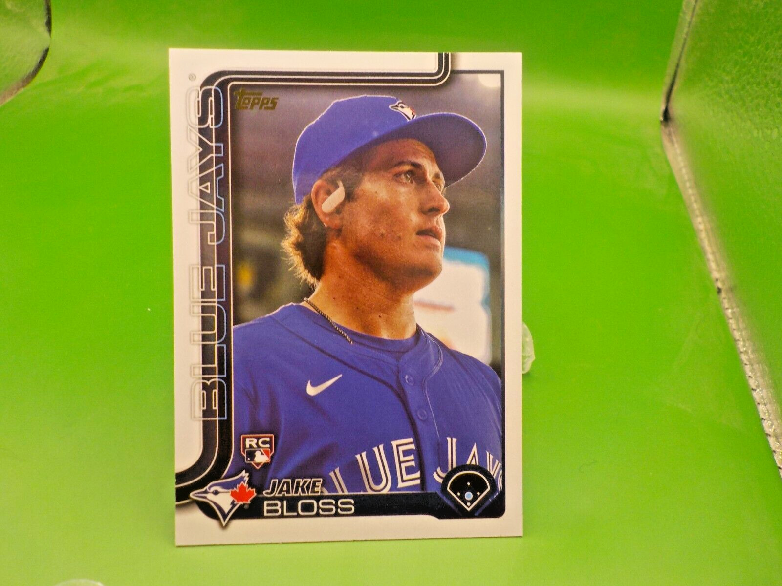 2025 Topps Series One Jake Bloss Golden Mirror SP RC Rookie Blue Jays #63