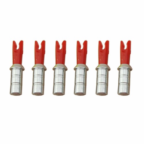 50pcs Arrow Aluminum Nock Pin Needles Plastic Tails Archery Arrow Shaft DIY - Picture 10 of 21