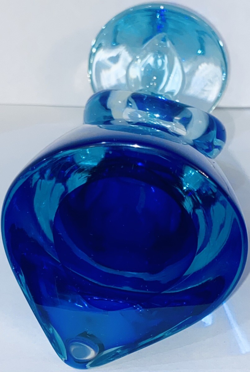 MURANO ARCHIMEDE SEGUSO ムラノ ブルー グラス MURANO ARCHIMEDE SEGUSO ムラノ ブルー グラス MURANO