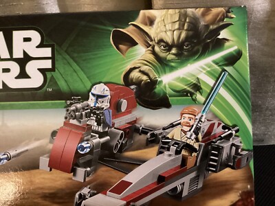 Lego Star Wars BARC Speeder with Sidecar 75012 Captain Rex Obi-Wan