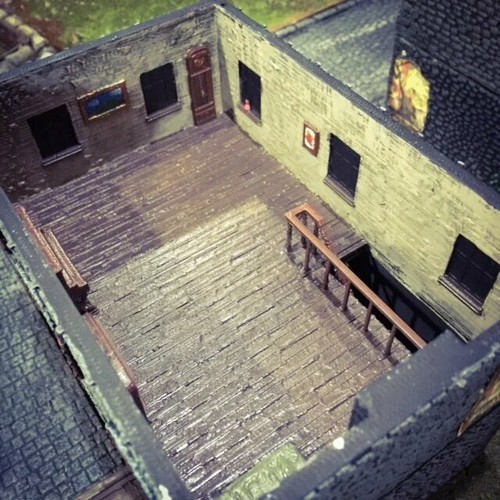 Mesa para juegos French Farm House Segunda Guerra Mundial terreno disperso 3DPrint 32/28/20/15/10 mm - Imagen 7 de 10