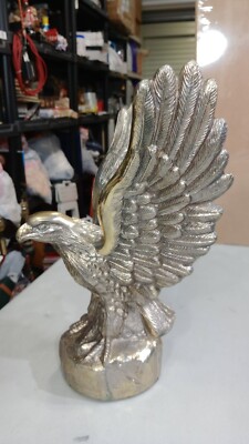 Vintage Brass Flying Eagle  Figurine Statue 12''H