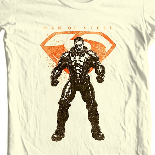 General Zod Man of Steel T-shirt DC 