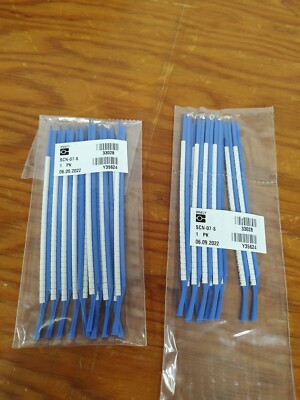Brady Wire Marker Wand SCN-07-S *LOT OF 2 BAGS*