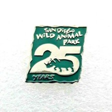 San Diego Wild Animal Park Rhino Collector Pin - 25 Years