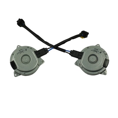Dual Fan Engine Cooling Fan Motors Left and Right 2014-23 Jeep Cherokee