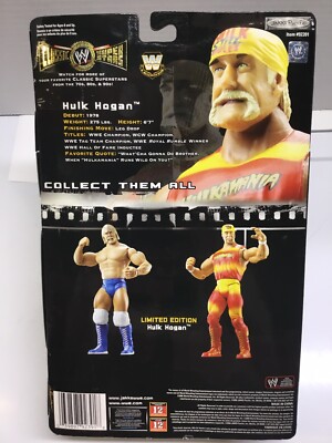 『WWE』HOGAN BOXフィギュア WWE Jakks Classic Superstars Hulk Hogan Canada Exclusive Figure