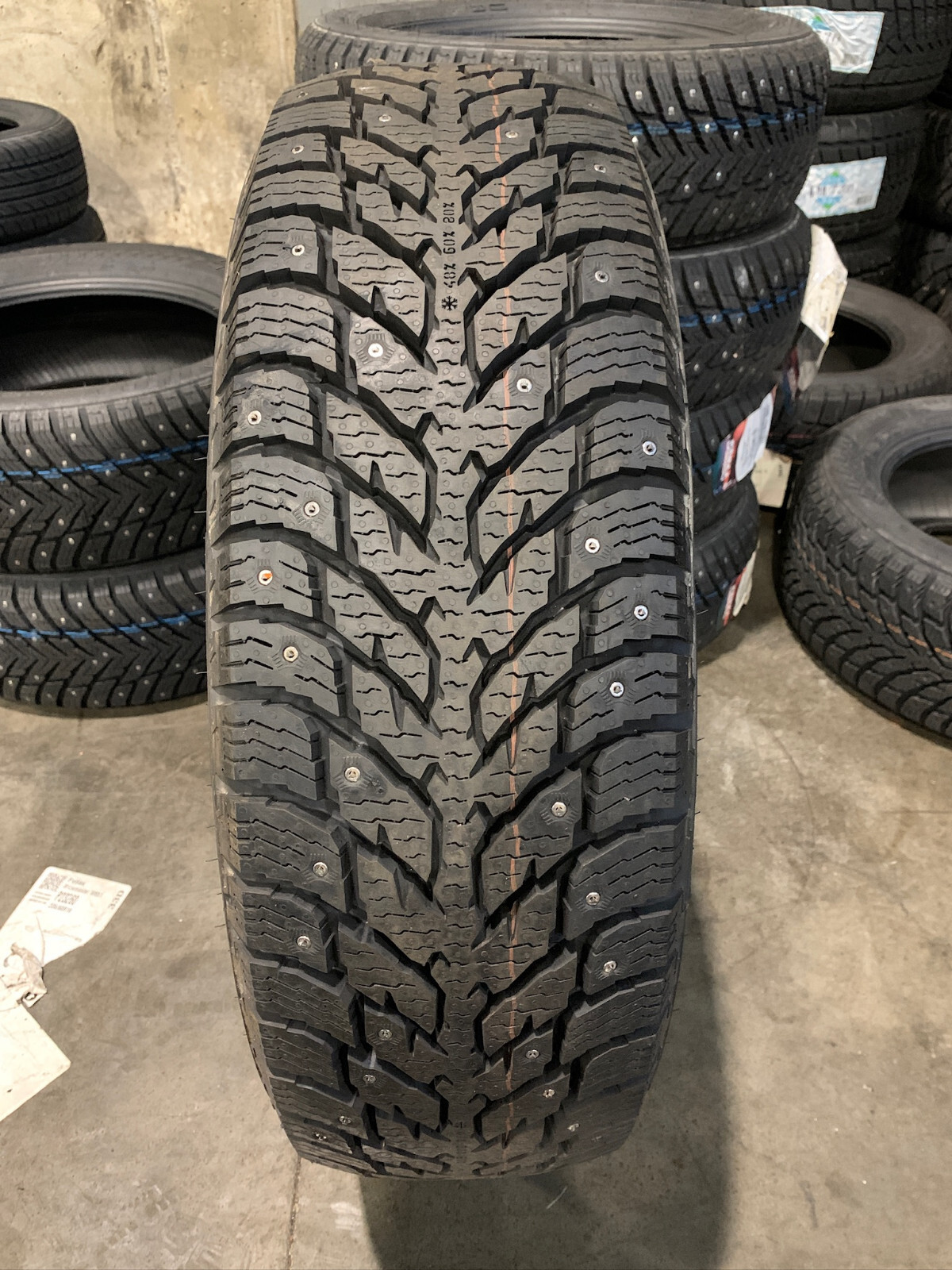 1 New LT 245 75 16 LRE 10 Ply Nokian Hakkapeliitta LT3 Studded Snow