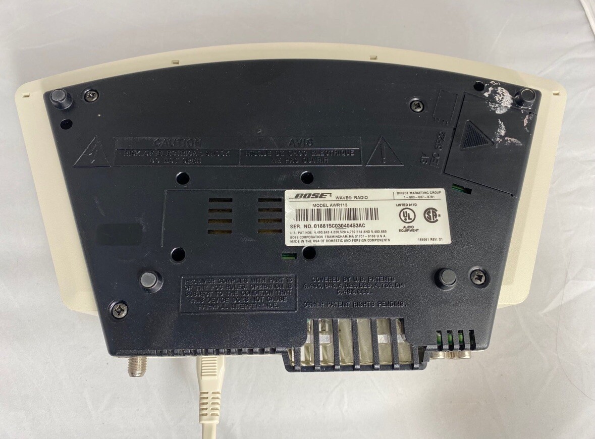 Bose Wave Radio Model AWR113 AM/FM Radio Tested & Works eBay