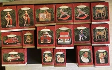 Hallmark Keepsake Ornaments Lot of 17 Mixed Original Boxes Christmas C3A