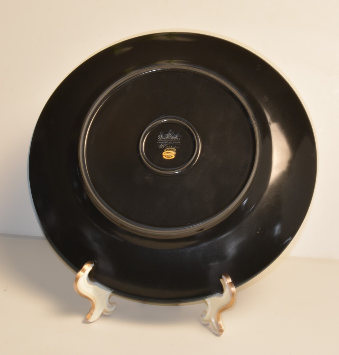 VTG ROSENTHAL Studio Line Tapio Wirkkala Black NOIRE 11 ¼” Dinner