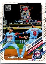 TWINS UP THE MIDDLE 2021 TOPPS GOLD STARS SP #553 FACTORY SET ONLY