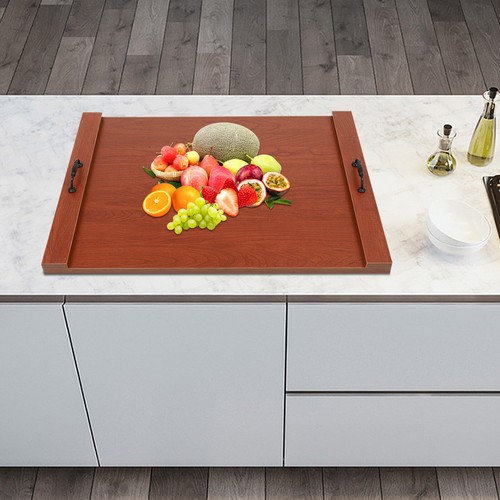 Noodle Board Wood Stove Top Covers 30*22'' for Electric & Gas Stove Top Cover - Picture 3 of 59