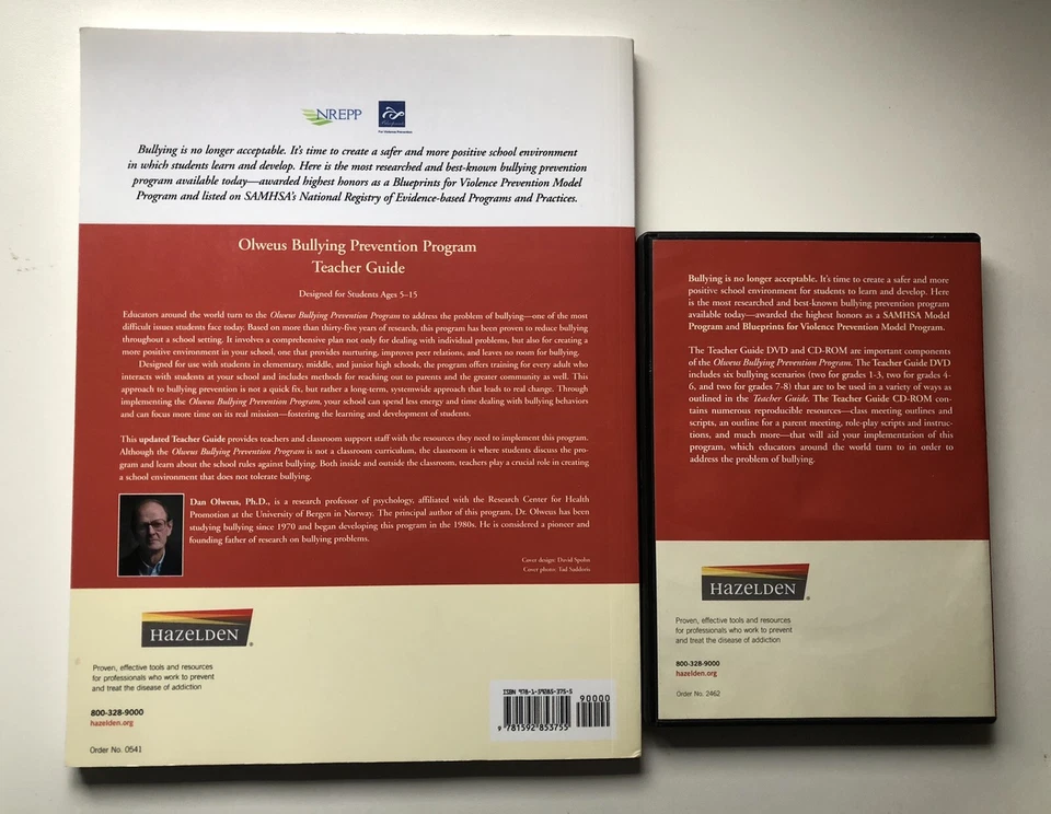Olweus Bullying Prevention Program Teacher Guide DVD & CD-ROM - Image 2 of 2
