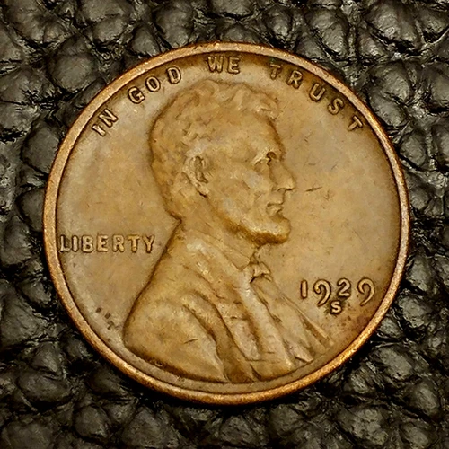 1929-S Lincoln Wheat Cent ~ VERY FINE (VF) Condition ~ COMBINED SHIPPING!
