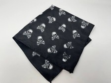 Vintage Jolly Roger Pirate Redhat skull and bones Bandana
