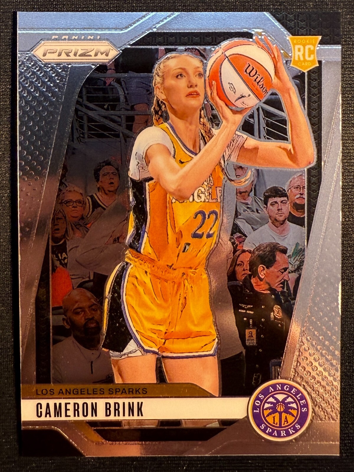 Cameron Brink 2024 Panini Prizm WNBA RC Rookie Base #127 LOS ANGELES SPARKS 6