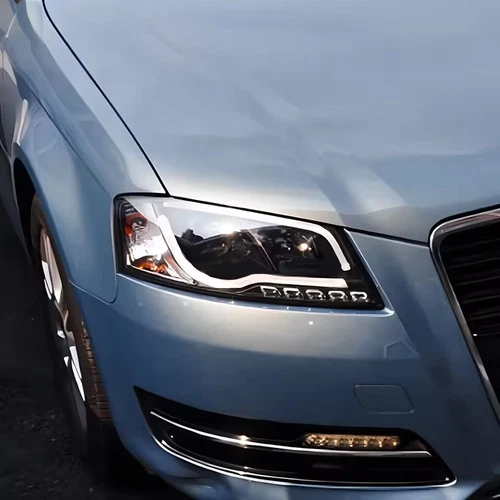 For Audi A3 S3 2008-12 LED Front Headlight DRL Daytime Light Projector Facelift - Picture 11 of 12