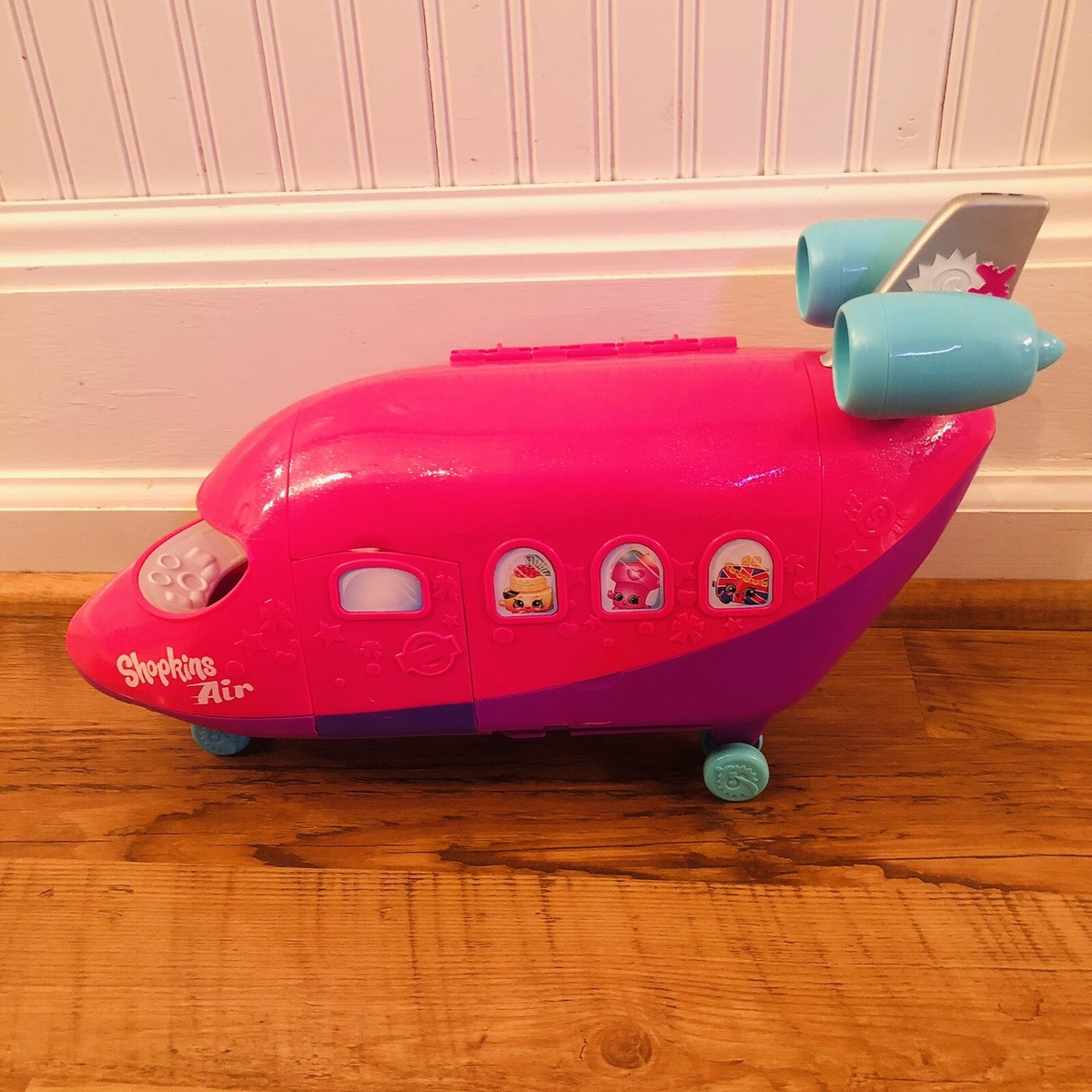 ULTRA RARE HTF Shopkins Shoppies Air Skyanna's Jet Plane Airplane Season