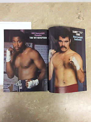 🥊Vintage Boxing 1984 Inside Boxing Magazine Ray Mancini “boom